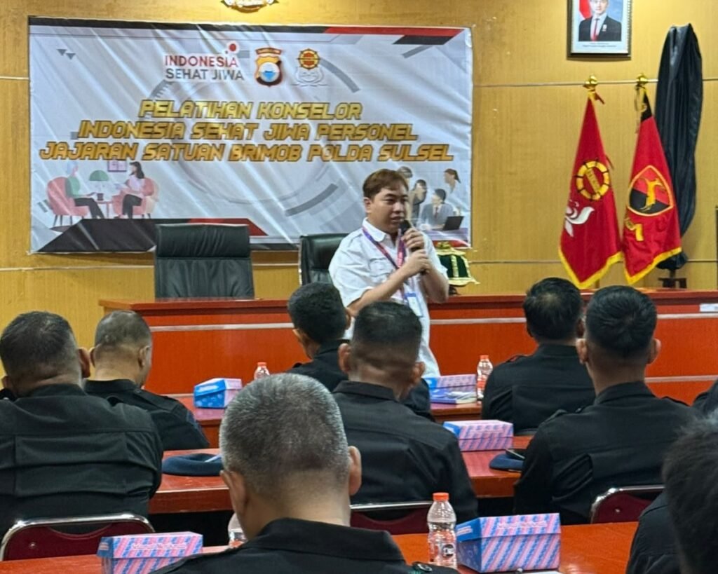 Pelatihan Peer Support Sat Brimob Polda Sulsel Agustus 2026